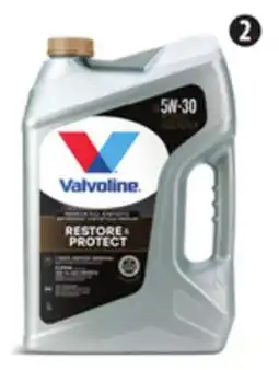 Canadian Tire Valvoline Restore & Protect Synthetic Motor Oil offer