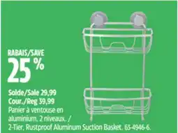 Canadian Tire Rustproof Aluminum Suction Basket offer