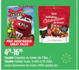 Canadian Tire Taxable Holiday Treats offer