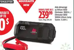 Canadian Tire MotoMaster Eliminator XB30 3000A Lithium Jump Starter offer