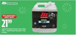 Canadian Tire MotoMaster Diesel Exhaust Fluid offer