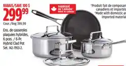 Canadian Tire PADERNO Hybrid Clad Pot Set offer