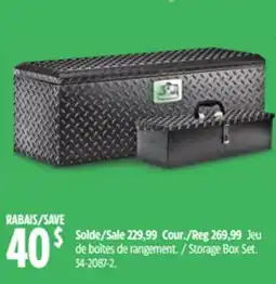 Canadian Tire Larin Storage Box Set offer