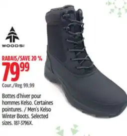 Canadian Tire Woods Men's Kelso Winter Boots offer