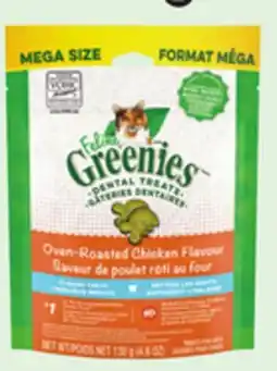 Canadian Tire Feline Greenies Cat Dental Treats offer