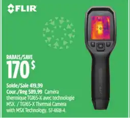 Canadian Tire FLIR TG165-X Thermal Camera with MSX Technology offer