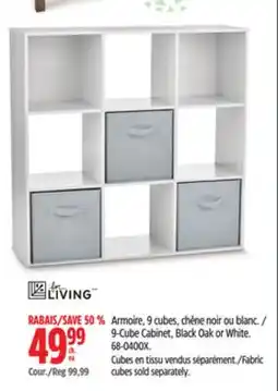 Canadian Tire Fabric cubes sold separately offer