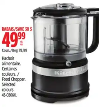 Canadian Tire Food Chopper offer