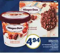 Marché Bonichoix HAÄGEN-DAZS IICE CREAM, FROZEN DESSERT OR TREATS offer