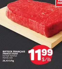 Marché Bonichoix FRENCH STEAK offer