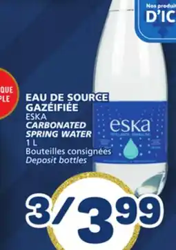 Marché Bonichoix ESKA CARBONATED SPRING WATER offer