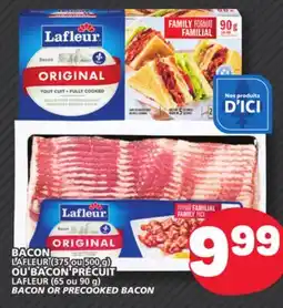 Marché Bonichoix LAFLEUR (375 ou 500 g), LAFLEUR (65 ou 90 g) BACON OR PRECOOKED BACON offer