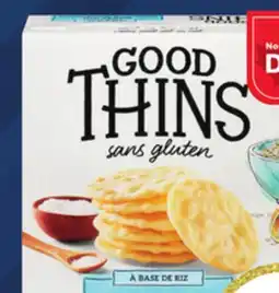 Marché Bonichoix GOOD THINS GOOD THINS RICE CRACKERS offer