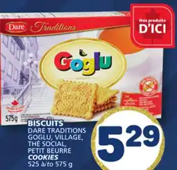Marché Bonichoix DARE TRADITIONS GOGLU, VILLAGE, COOKIES offer