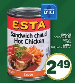 Marché Bonichoix CORDON BLEU OR ESTA SAUCE offer