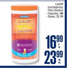 Jean Coutu PERSONNELLE Fibre laxative - Capsules, 160 - Doses, 72, 114 offer