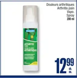 Jean Coutu PERSONNELLE Arthritis pain Spray offer