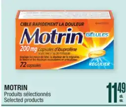 Jean Coutu MOTRIN Selected products offer