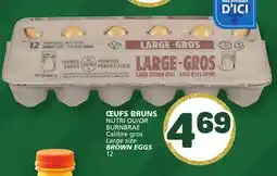 Marché Bonichoix NUTRI OR BURNBRAE BROWN EGGS offer