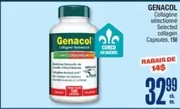 Jean Coutu GENACOL Selected collagen Capsules offer