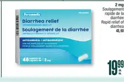 Jean Coutu Personnelle Rapid relief of diarrhea offer