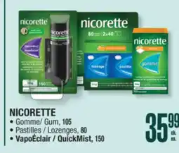 Jean Coutu NICORETTE QuickMist offer