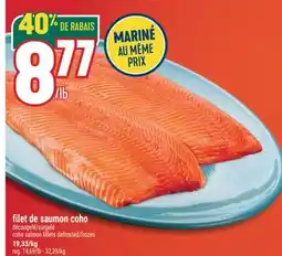 Marché Adonis FILET DE SAUMON COHO | COHO SALMON FILLETS offer