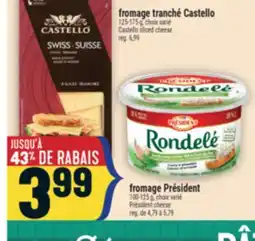 Marché Adonis FROMAGE TRANCHÉ CASTELLO | CASTELLO SLICED CHEESE offer