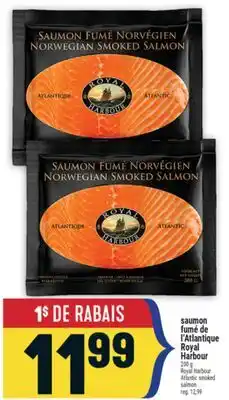 Marché Adonis SAUMON FUMÉ DE L'ATLANTIQUE ROYAL HARBOUR | ROYAL HARBOUR ATLANTIC SMOKED SALMON offer