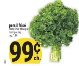 Marché Adonis PERSIL FRISÉ | CURLY PARSLEY offer