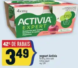 Marché Adonis YOGOURT ACTIVIA | ACTIVIA YOGURT offer