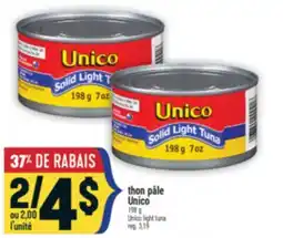 Marché Adonis THON PÂLE UNICO | UNICO LIGHT TUNA offer