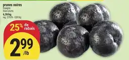 Marché Adonis PRUNES NOIRES | BLACK PLUMS offer