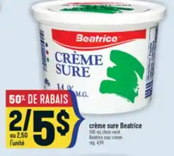 Marché Adonis CRÈME SURE BEATRICE | BEATRICE SOUR CREAM offer
