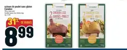 Marché Adonis CUISSES DE POULET SANS GLUTEN CANABEC | CANABEC GLUTEN FREE CHICKEN LEGS offer