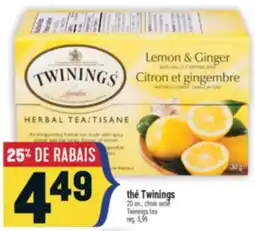 Marché Adonis THÉ TWININGS | TWININGS TEA offer