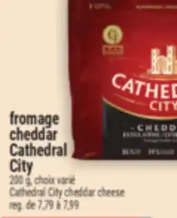 Marché Adonis FROMAGE CHEDDAR CATHEDRAL CITY | CATHEDRAL CITY CHEDDAR CHEESE offer