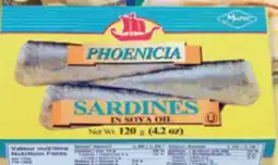 Marché Adonis SARDINES PHOENICIA | PHOENICIA SARDINES offer