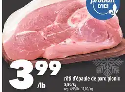 Marche Ami RÔTI D'ÉPAULE DE PORC PICNIC offer