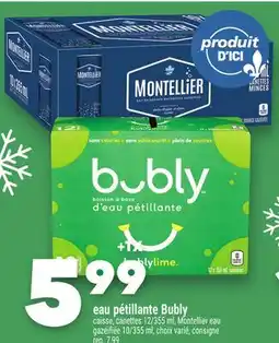 Marche Ami EAU PÉTILLANTE BUBLY offer