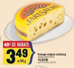 Marché Adonis FROMAGE ORIGINAL JARLSBERG | JARLSBERG ORIGINAL CHEESE offer