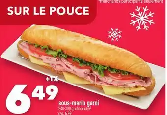 Marche Ami Sous‑marin garni offer