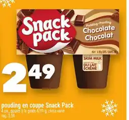 Marche Ami POUDING EN COUPE SNACK PACK offer