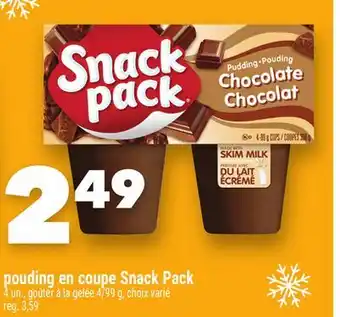 Marche Ami POUDING EN COUPE SNACK PACK offer