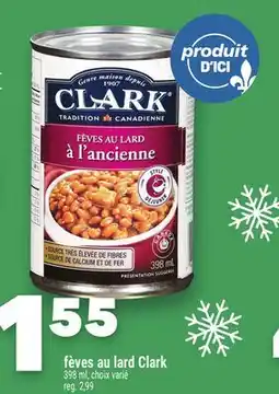Marche Ami Fèves au lard Clark offer