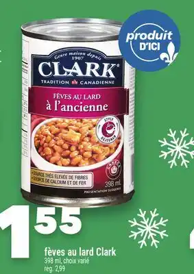 Marche Ami Fèves au lard Clark offer