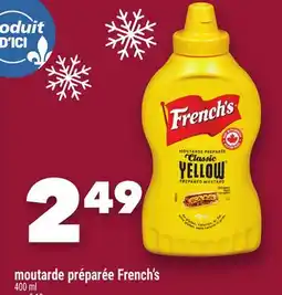 Marche Ami Moutarde préparée French's offer