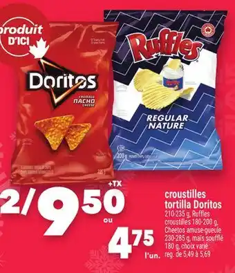 Marche Ami CROUSTILLES TORTILLA DORITOS offer