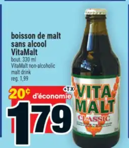 Super C boisson de malt sans alcool VitaMalt | VitaMalt non-alcoholic malt drink offer