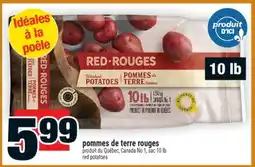 Super C pommes de terre rouges | red potatoes offer